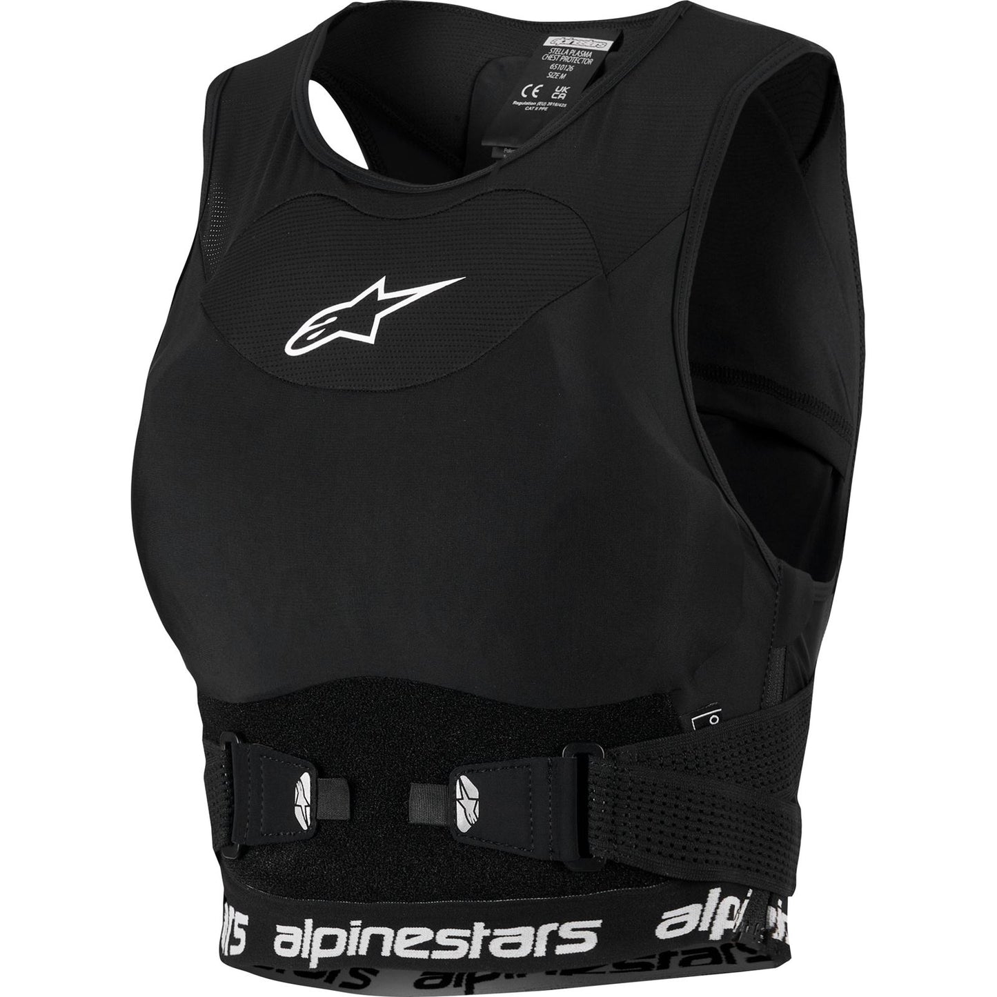 Alpinestars Stella Plasma Chest Protector - Black/White_1780932