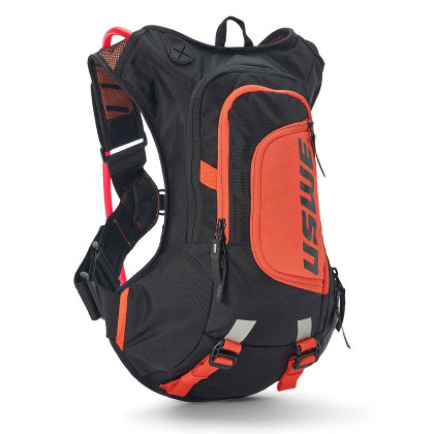 UsWe Moto Hydro Hydration Pack - 8/Liter - Black/Factory Orange [MPN: 5208090038]_1998255