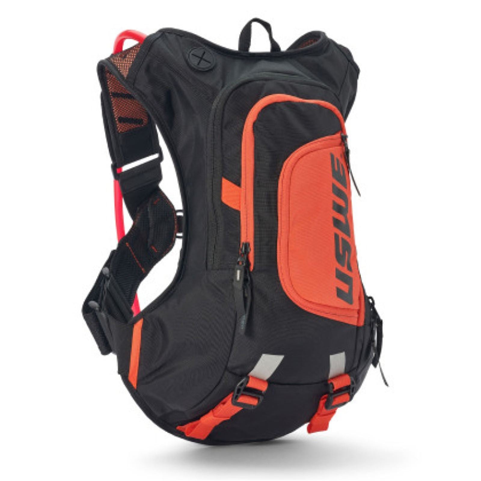 UsWe Moto Hydro Hydration Pack - 12/Liter - Black/Factory Orange [MPN: 5212090038]_1953062