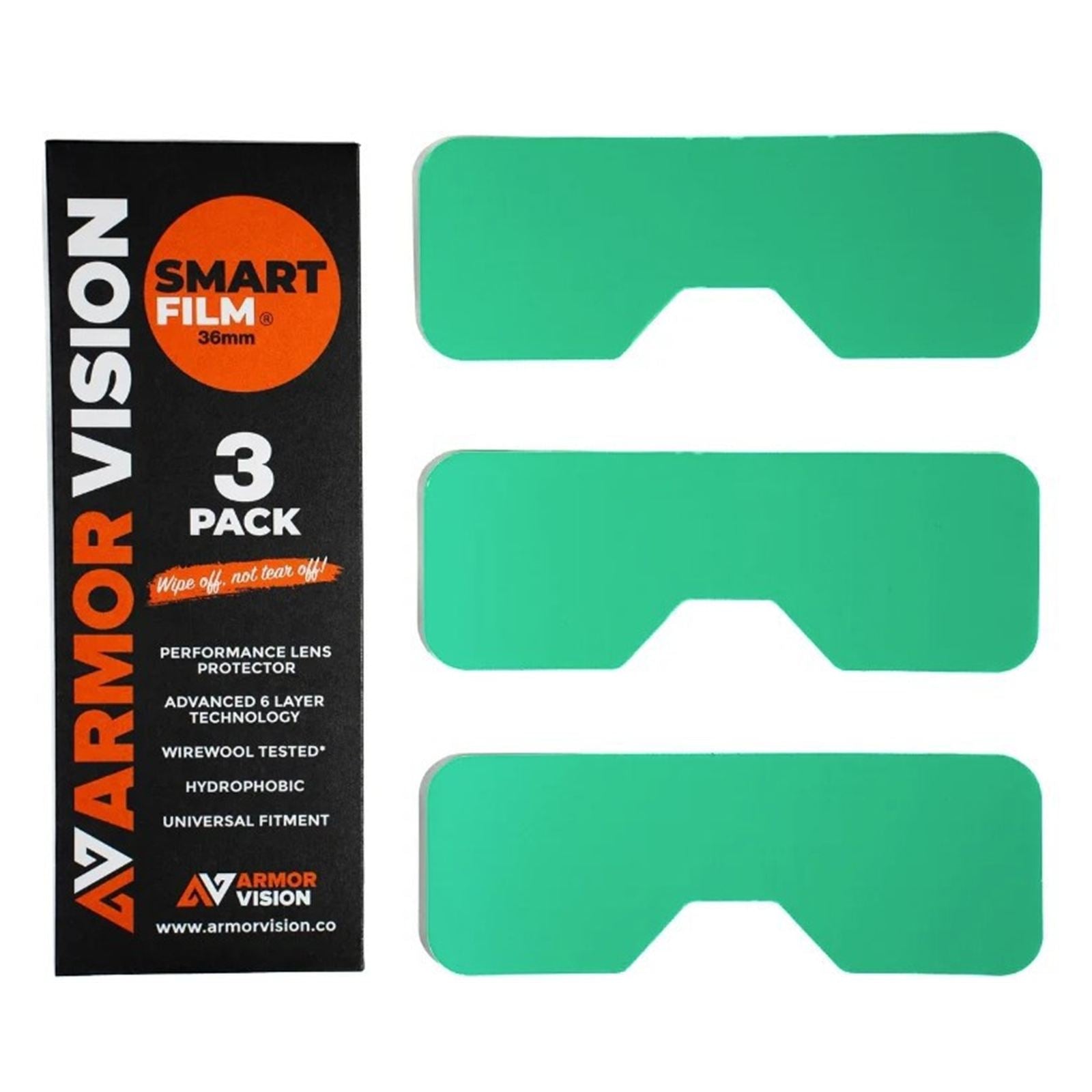 Armor Vision Lens Protector - 36mm - 3/Pack [MPN: AVSF001]_2062370