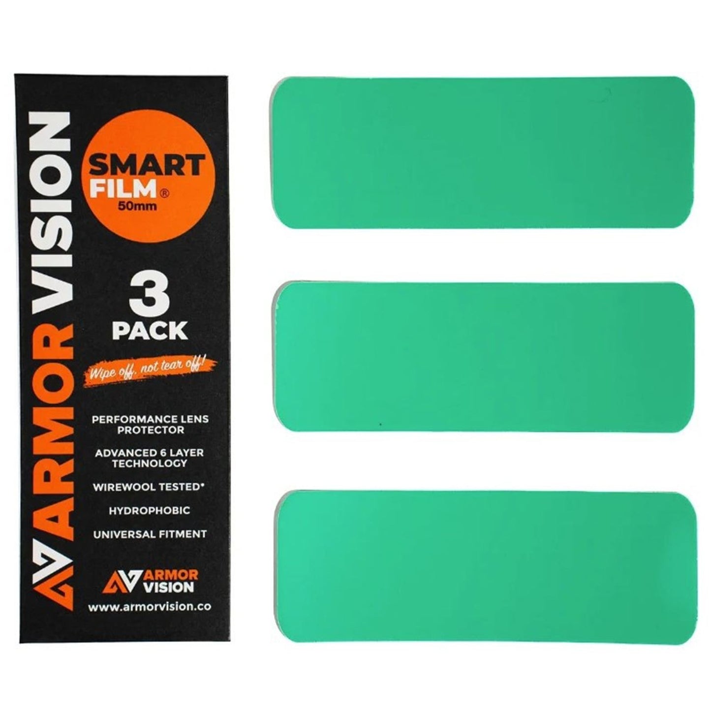 Armor Vision Lens Protector - 50mm - 3/Pack [MPN: AVSF002]_2062373