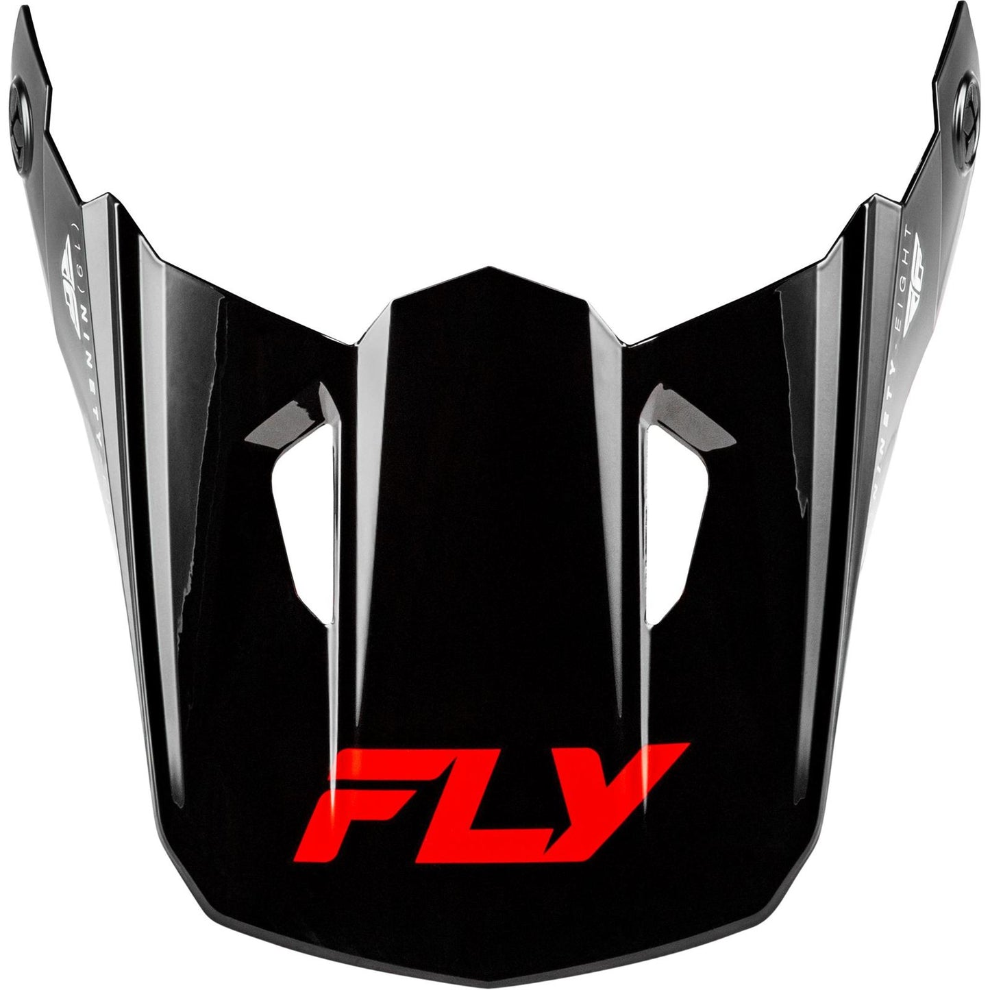 Fly Racing Kinetic Verdict Helmet Visor - Black/Red/White_1952517