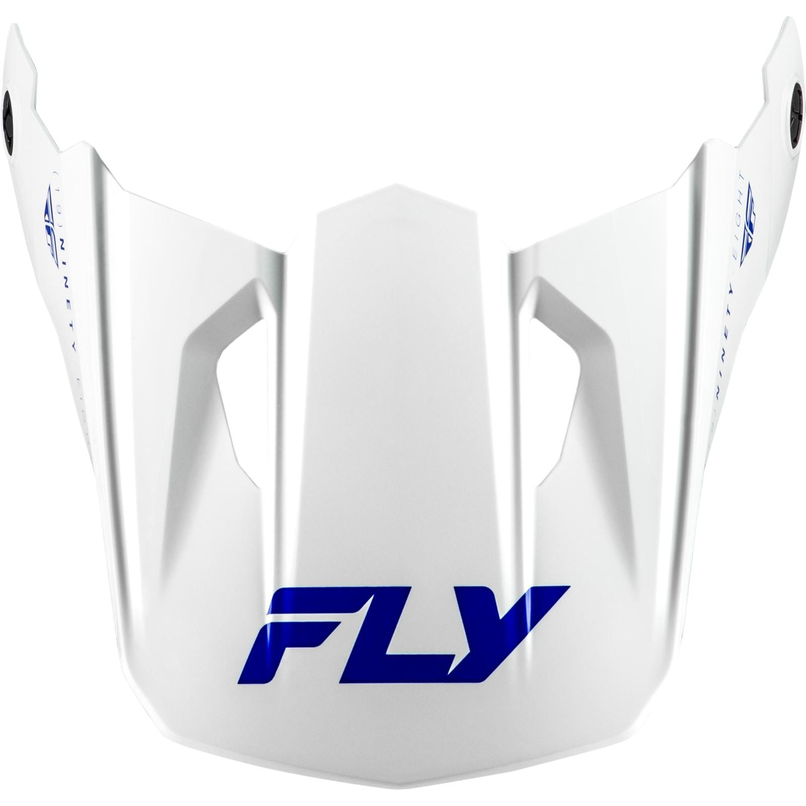 Fly Racing Kinetic Verdict Helmet Visor - White/Blue/Grey_1952607
