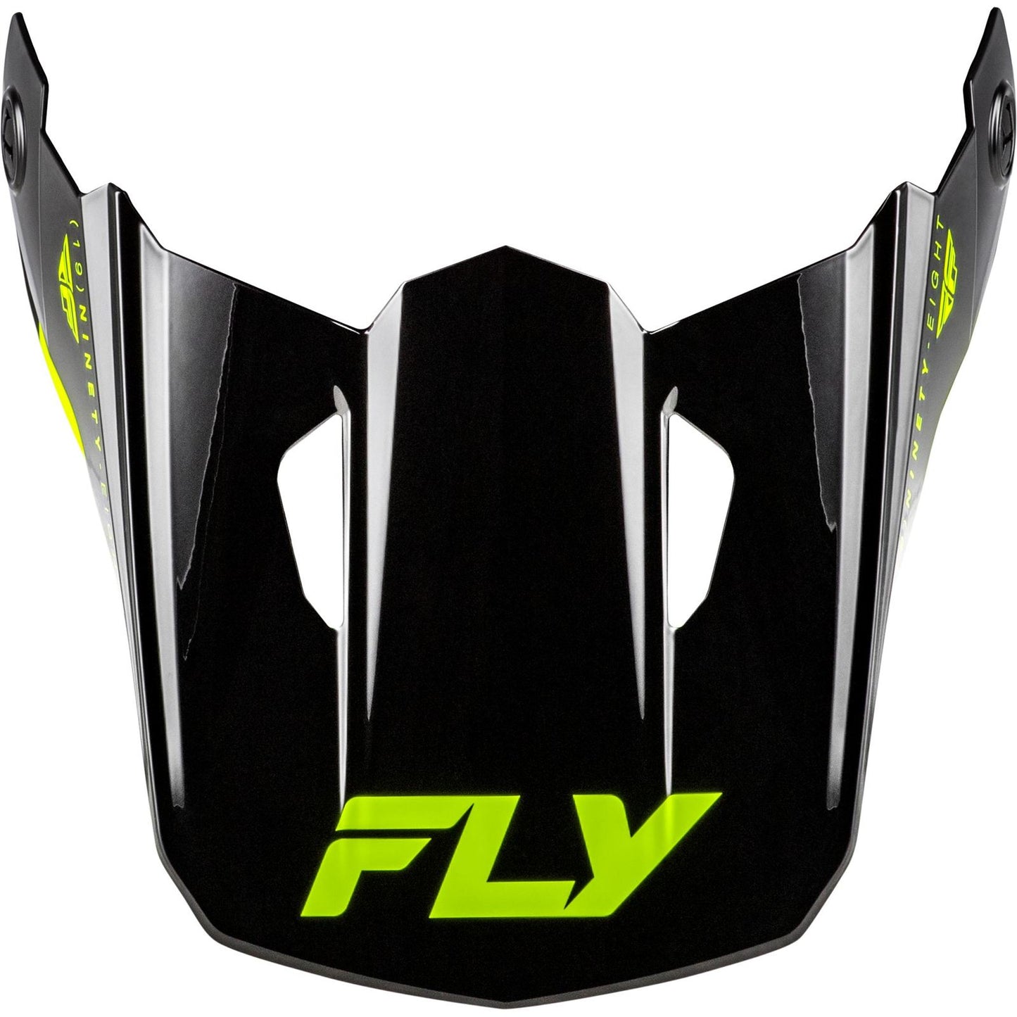 Fly Racing Kinetic Verdict Helmet Visor - Black/Hi-Vis/Grey_1952562