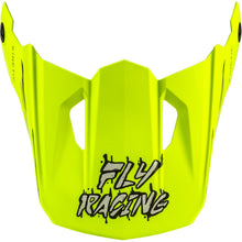 FLY Racing Youth Kinetic Surge Helmet Visor - Grey/Hi-Vis - Youth Small-Youth Large [MPN: 73-8725VY]_2098611