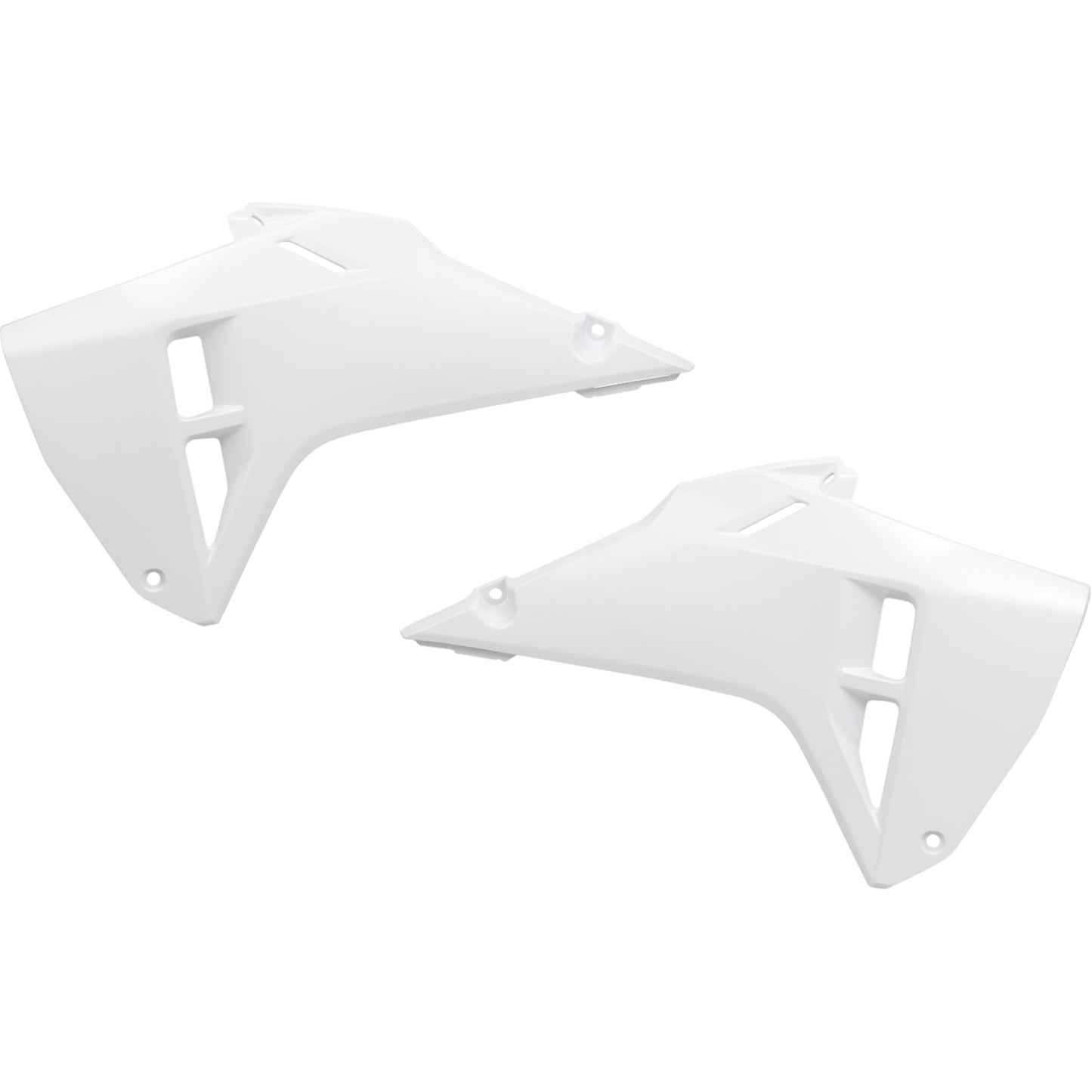 UFO Plastics Radiator Covers - White for Honda CRF 250 R/RX [MPN: HO05619#041]_1774076
