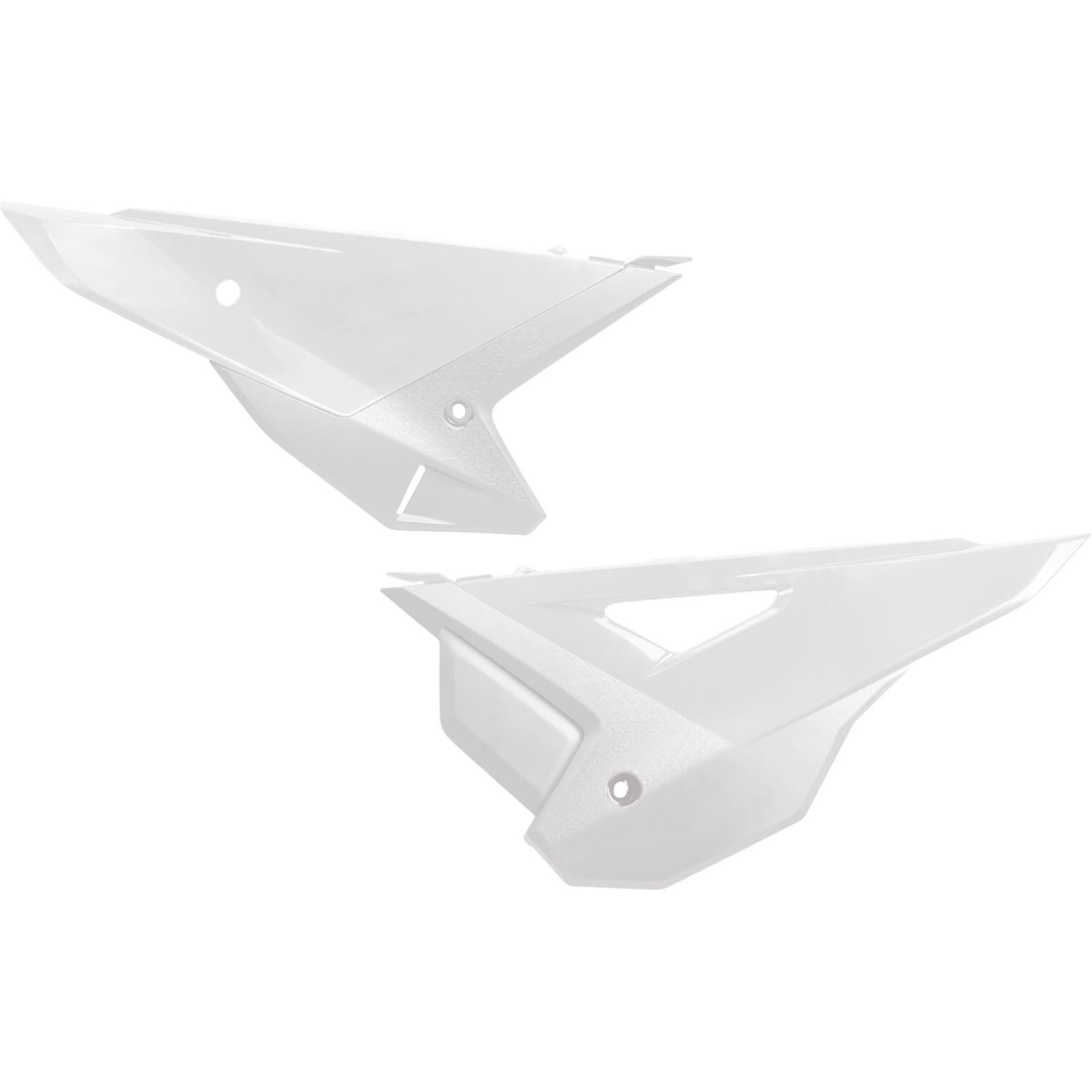UFO Plastics Side Panels - White for Honda - CRF 250 R/RX [MPN: HO05621@041]_1772620