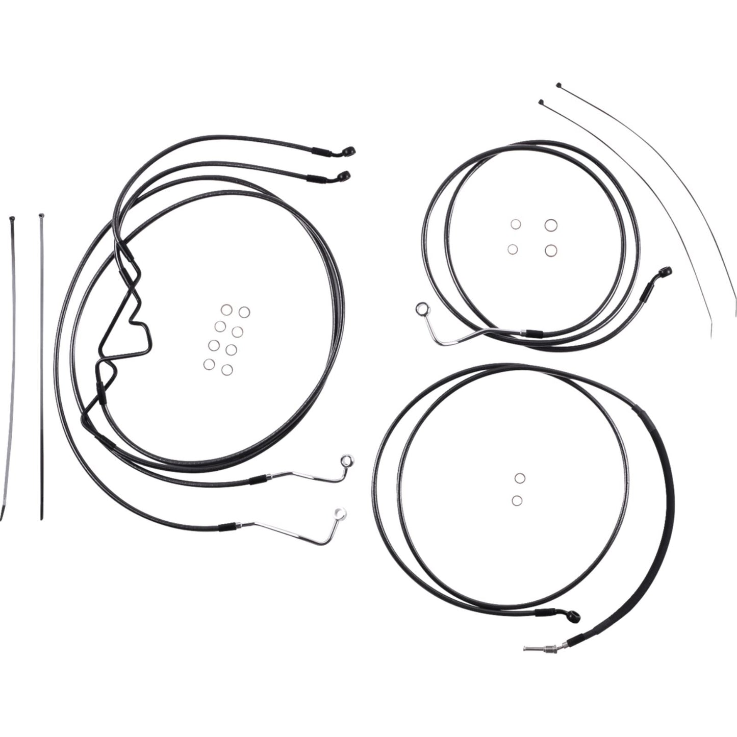 Magnum Black Pearl™ Handlebar Installation Kit - 6" for '17-'20 FLHR [MPN: 487926]_1774090