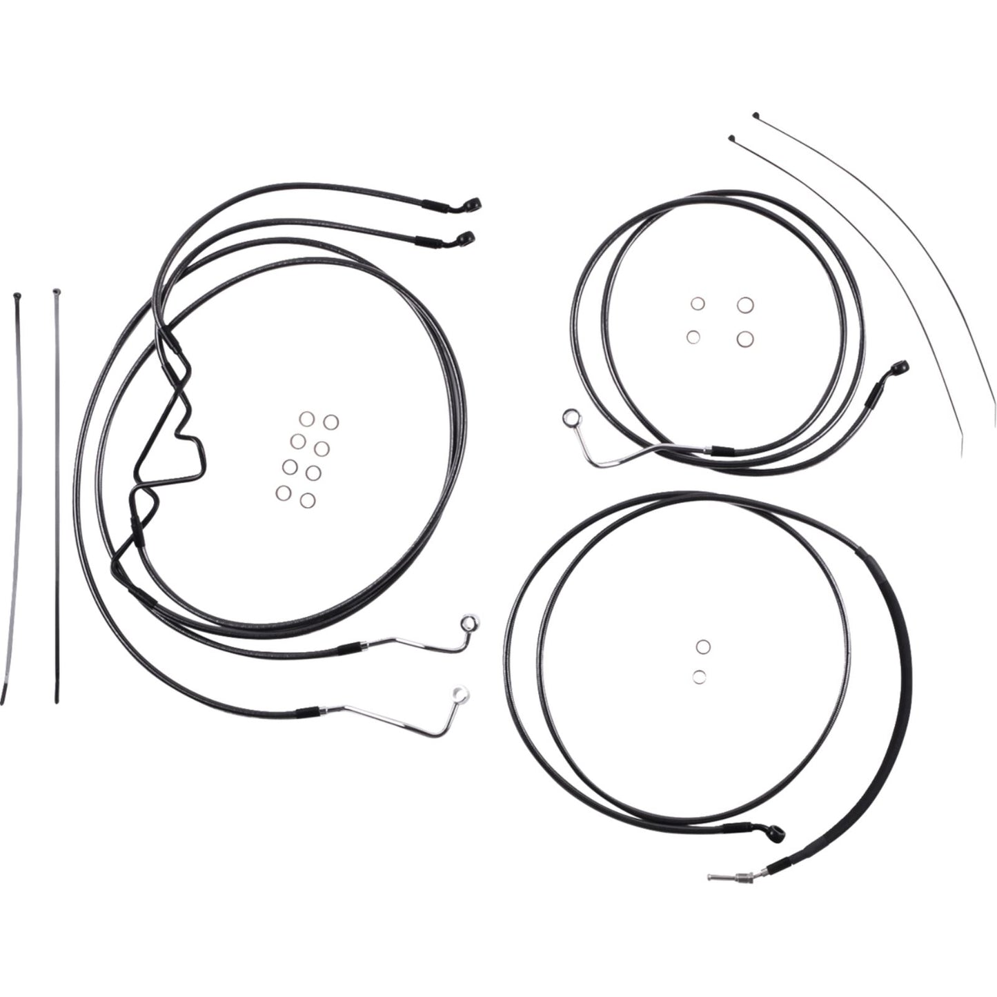 Magnum Black Pearl™ Handlebar Installation Kit - 10" for '17-'20 FLHR [MPN: 487925]_1772666