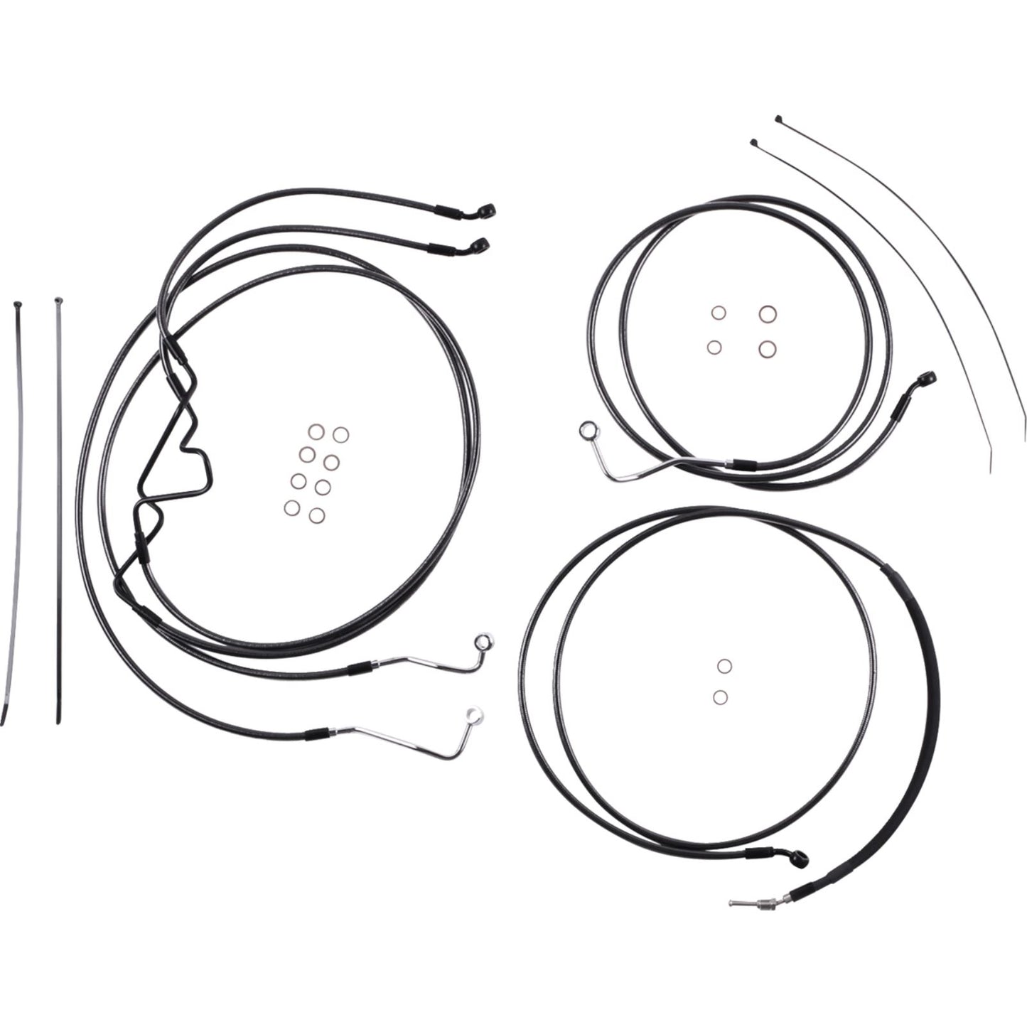 Magnum Black Pearl™ Handlebar Installation Kit - 8" for '17-'20 FLTR [MPN: 487878]_1772849