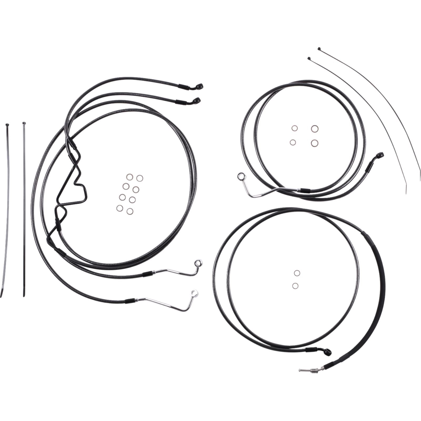 Magnum Black Pearl™ Handlebar Installation Kit - 8" for '17-'20 FLTR [MPN: 487878]_1772849