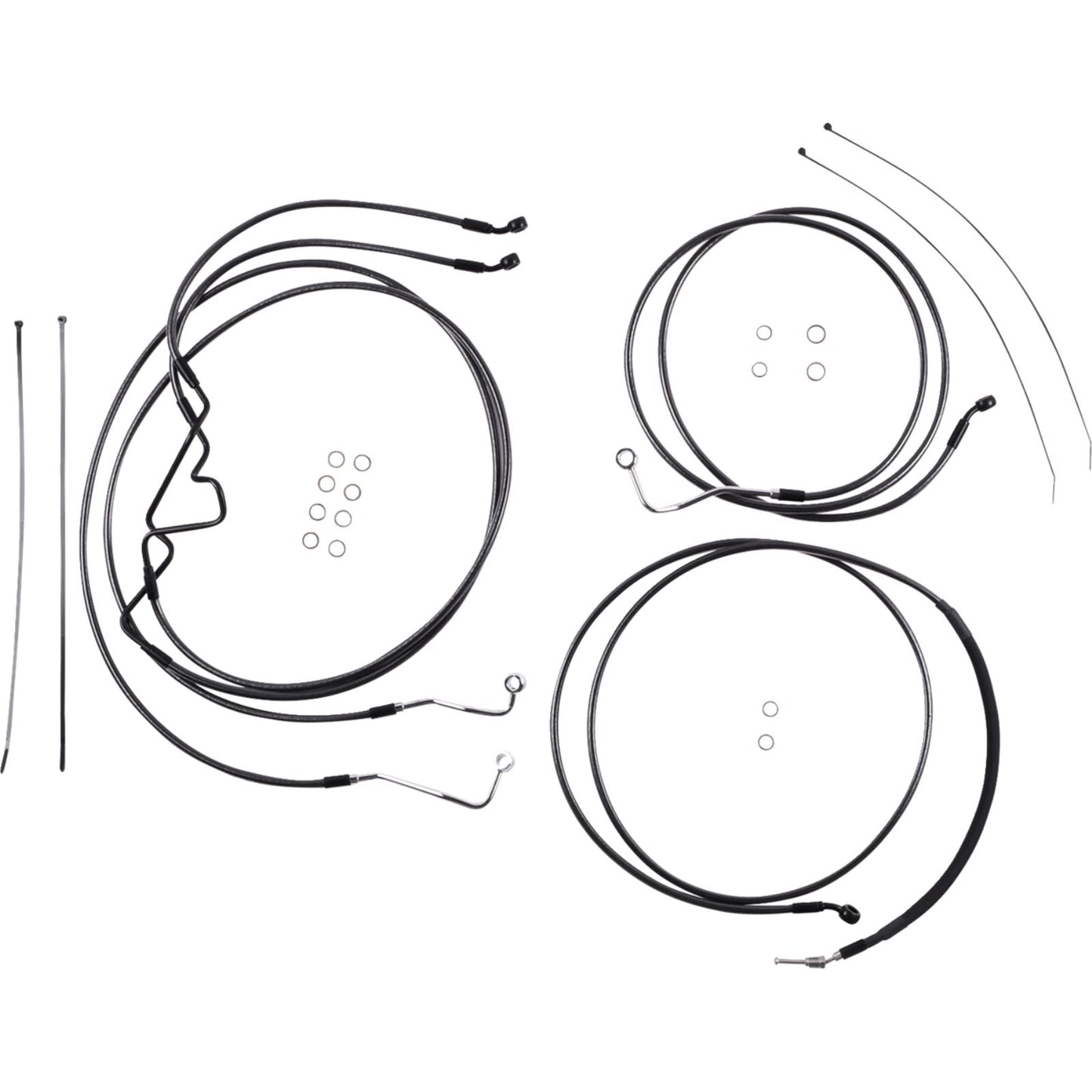 Magnum Black Pearl™ Handlebar Installation Kit - 10" for '17-'20 FLTR [MPN: 487875]_1772656