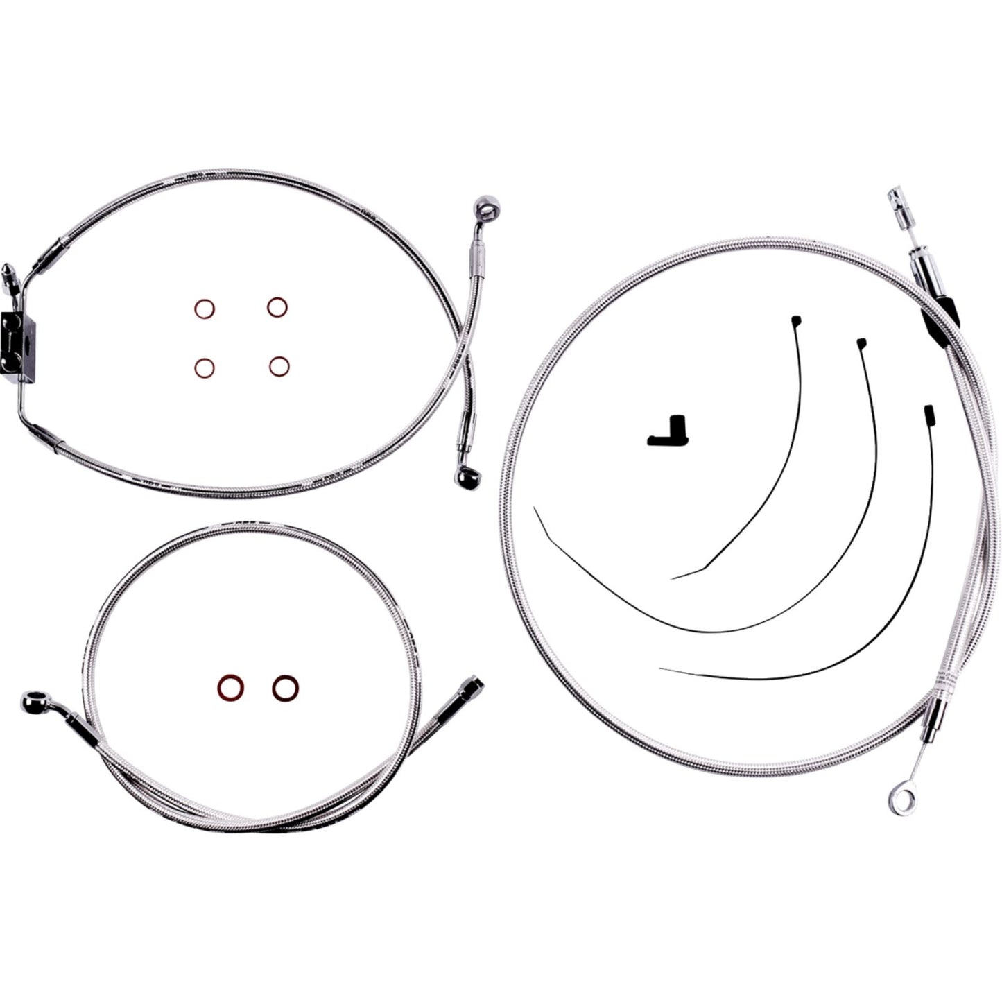 Magnum Sterling Chromite II® Handlebar Installation Kit - 6" for FXLR/FXFB/S [MPN: 3871126]_1773437