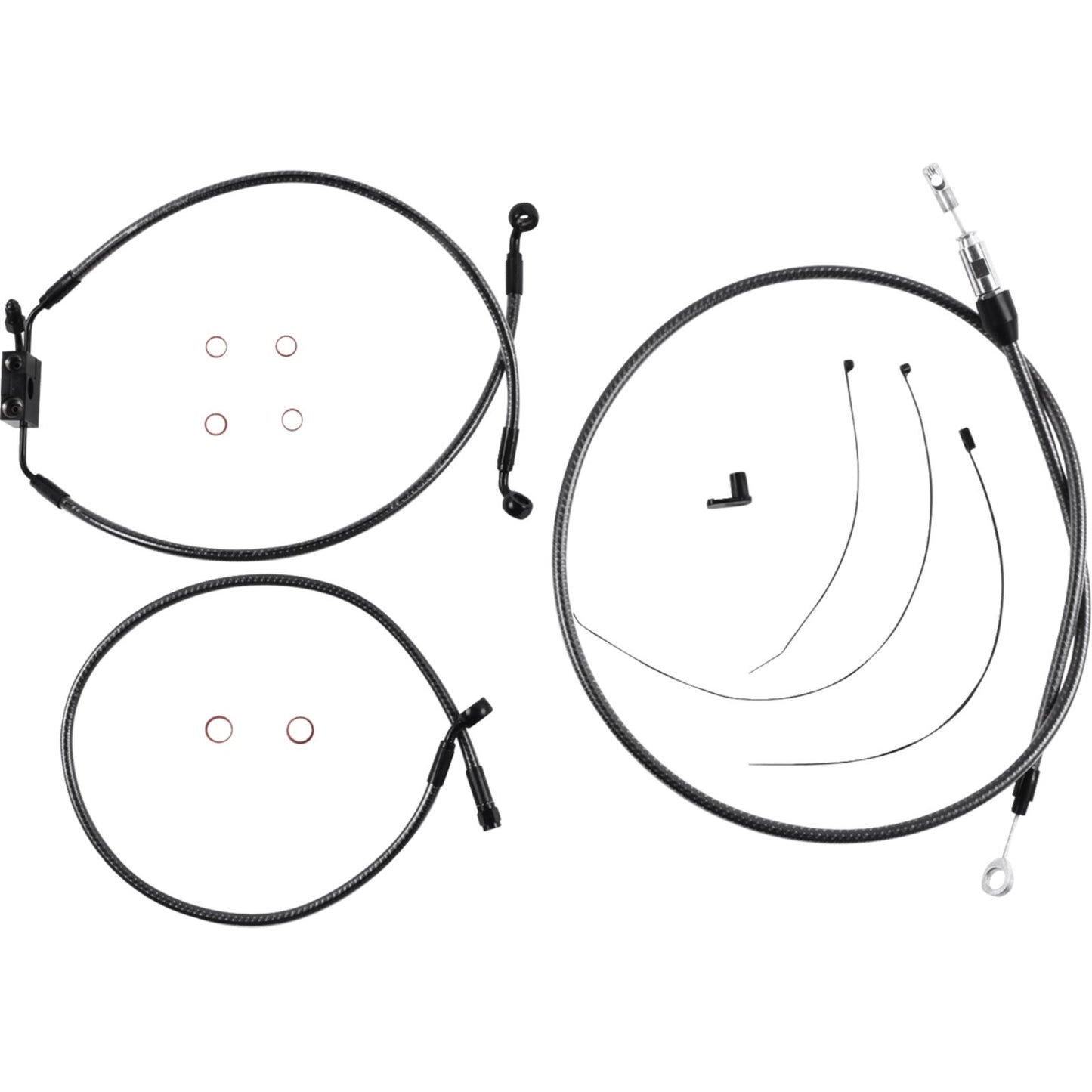 Magnum KARBONFIBR Handlebar Installation Kit - 8" for FXLR/FXFB/S [MPN: 7871128]_1772708