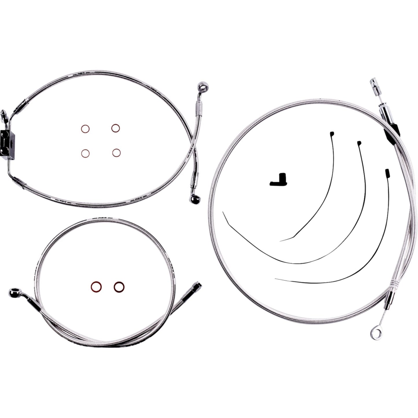 Magnum Sterling Chromite II® Handlebar Installation Kit - 10" for FXLR/FXFB/S [MPN: 3871125]_1773203