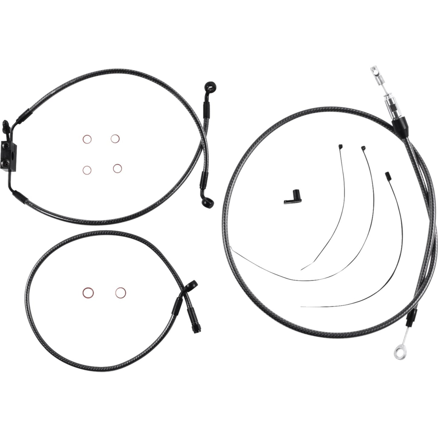 Magnum KARBONFIBR Handlebar Installation Kit - 10" for FXLR/FXFB/S [MPN: 7871125]_1772746