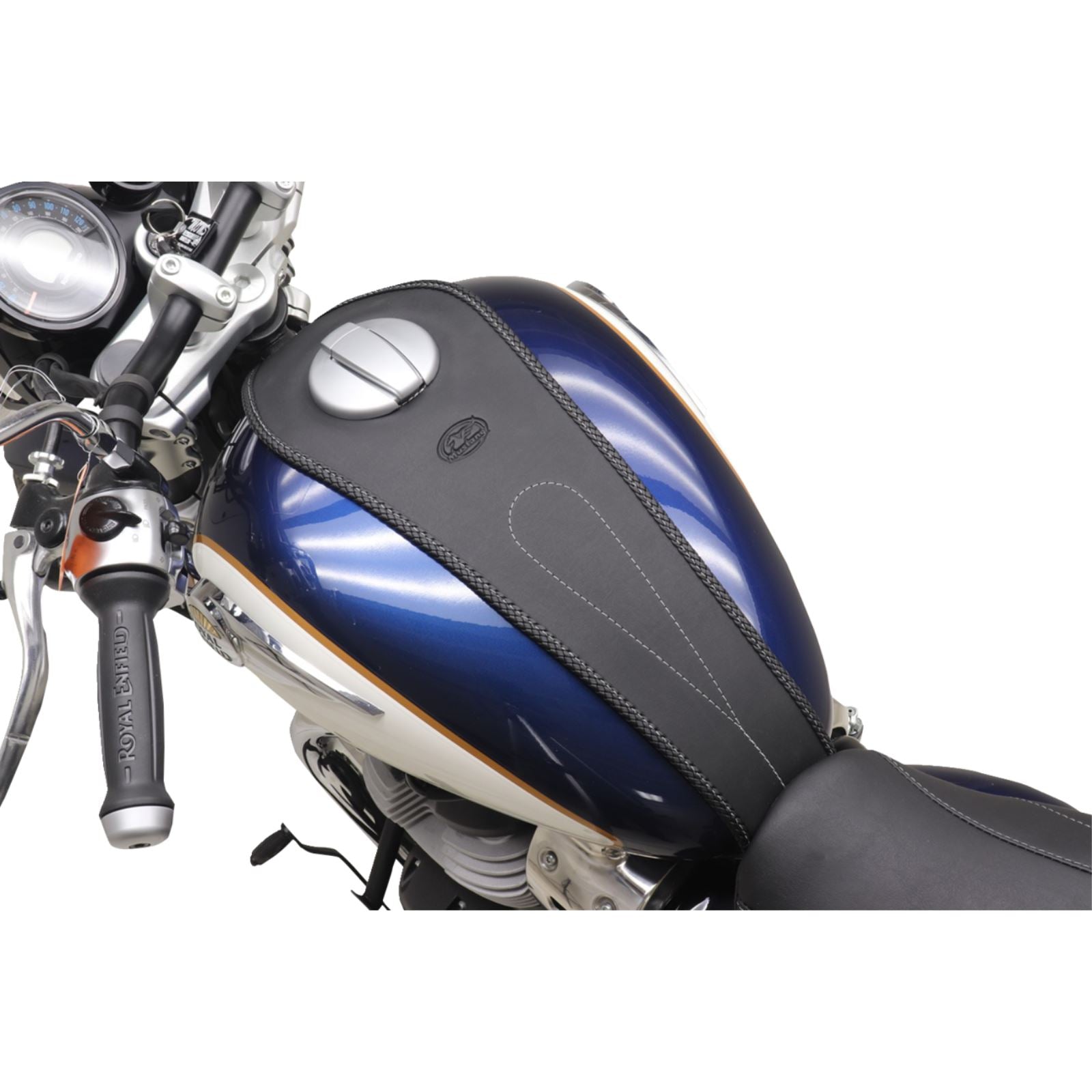 Mustang Motorcycle Products Plain Tank Bib - Royal Enfield [MPN: 93370ST]_1773914