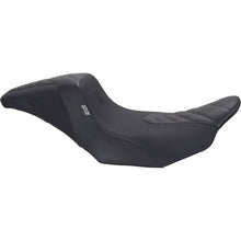 Mustang Motorcycle Products Kodlin Signature Series Squareback™ Seat - Black w/ Gunmetal Stitch [MPN: 76324GM]_1772651