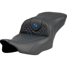 Saddlemen Roadsofa™ Seat - Dragon Scale Stitch - Blue Stitch [MPN: 823-07-20801]_1772729