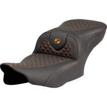 Saddlemen Roadsofa™ Seat - Dragon Scale Stitch - Orange Stitch [MPN: 823-07-20803]_1772706
