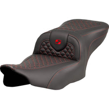 Saddlemen Roadsofa™ Seat - Dragon Scale Stitch - Red Stitch [MPN: 823-07-20804]_1773963