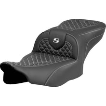 Saddlemen Roadsofa™ Seat - Dragon Scale Stitch - White Stitch [MPN: 823-07-20806]_1772649