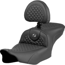 Saddlemen Roadsofa™ Seat - Dragon Scale Stitch - Gray Stitch [MPN: 823-07-208B2]_1773497