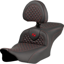 Saddlemen Roadsofa™ Seat - Dragon Scale Stitch - Red Stitch [MPN: 823-07-208B4]_1773120