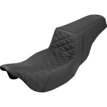 Saddlemen Ext. Reach Step-Up Seat - Tri-Gripper - Black - For FLH/FLT '08-'24 [MPN: 808-07B-180]_1772812