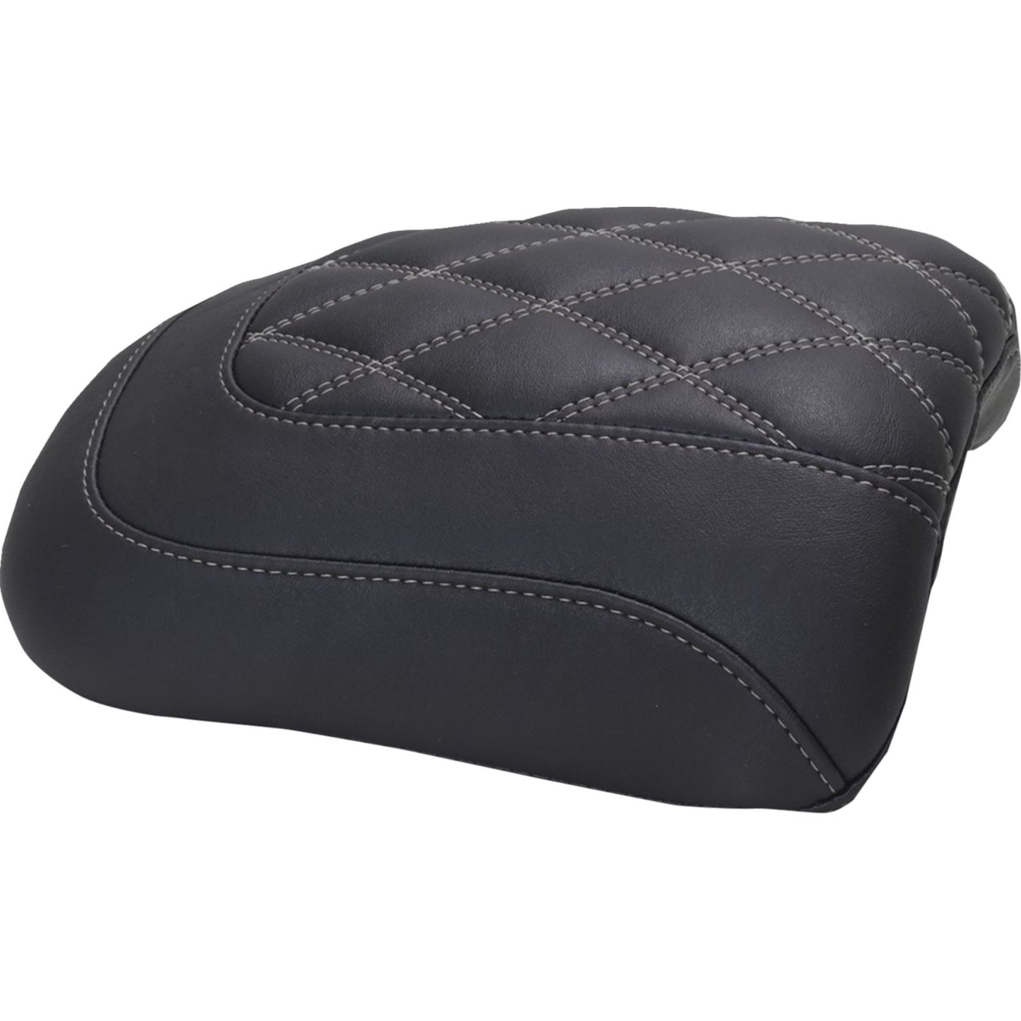 Mustang Motorcycle Products Padded Passenger Seat Cowl - Diamond - Metal Stitch for FLT/FLH '23-'25 [MPN: 88611GM]_1772842