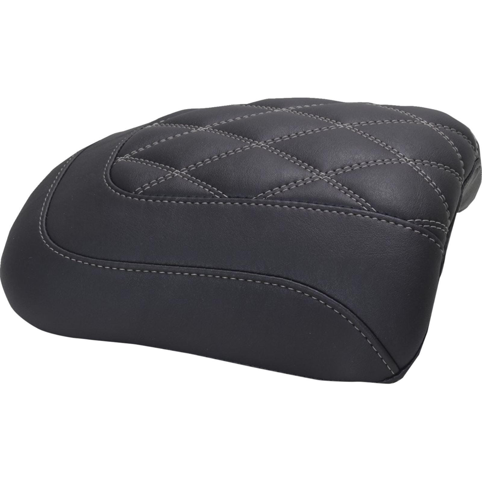 Mustang Motorcycle Products Padded Passenger Seat Cowl - Diamond - Metal Stitch for FLT/FLH '23-'25 [MPN: 88611GM]_1772842