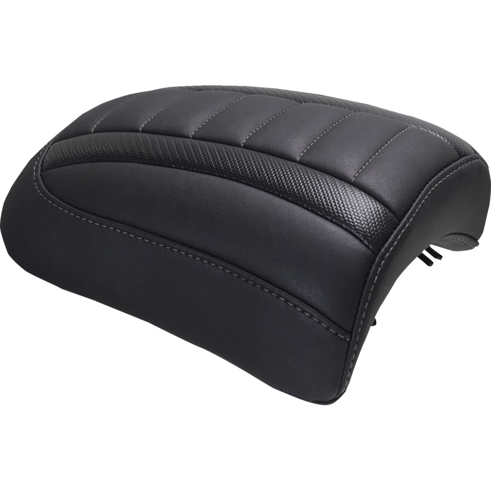 Mustang Motorcycle Products Padded Passenger Seat Cowl - Deluxe - Metal Stitch for FLT/FLH '23-'25 [MPN: 88610GM]_1772835