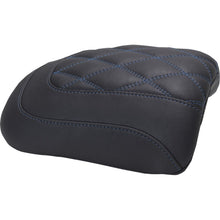 Mustang Motorcycle Products Padded Passenger Seat Cowl - Deluxe Sky Blue Stitch for FLT/FLH '23-'25 [MPN: 88610SB]_1772819