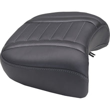 Mustang Motorcycle Products Deluxe Passenger Seat - Wide - Gunmetal Stitch for FLT/FLH '23-'25 [MPN: 88420GM]_1772755