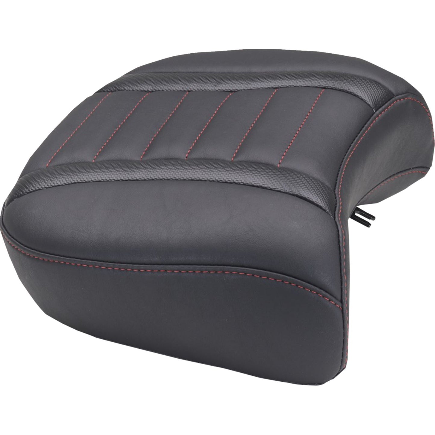 Mustang Motorcycle Products Deluxe Passenger Seat - Wide - Dark Cherry Stitch for FLT/FLH '23-'25 [MPN: 88420DC]_1773518