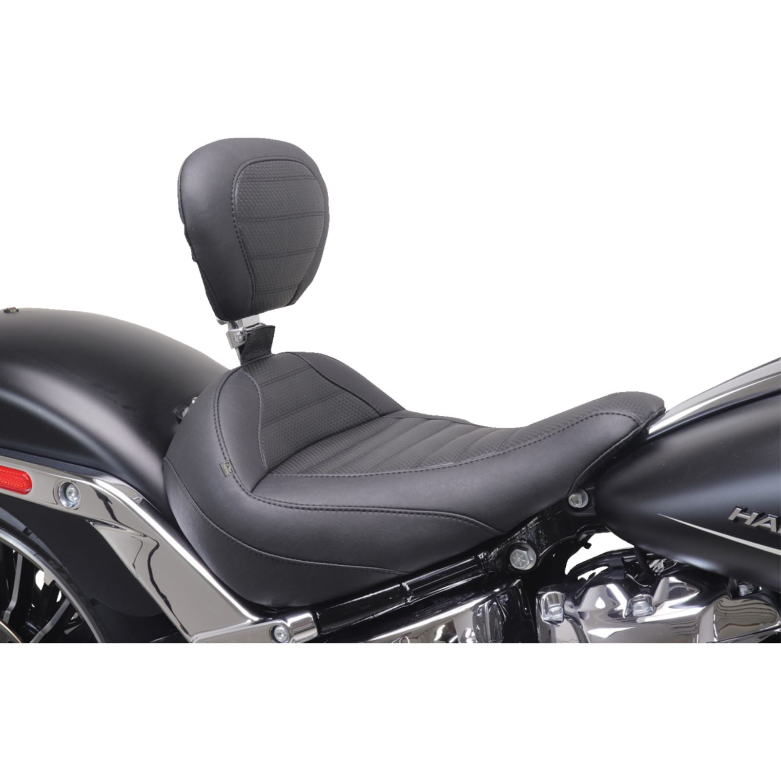 Mustang Motorcycle Products Touring Solo Seat - Tuck-n-Roll for FXBR '23-'25 [MPN: 89022]_1772840