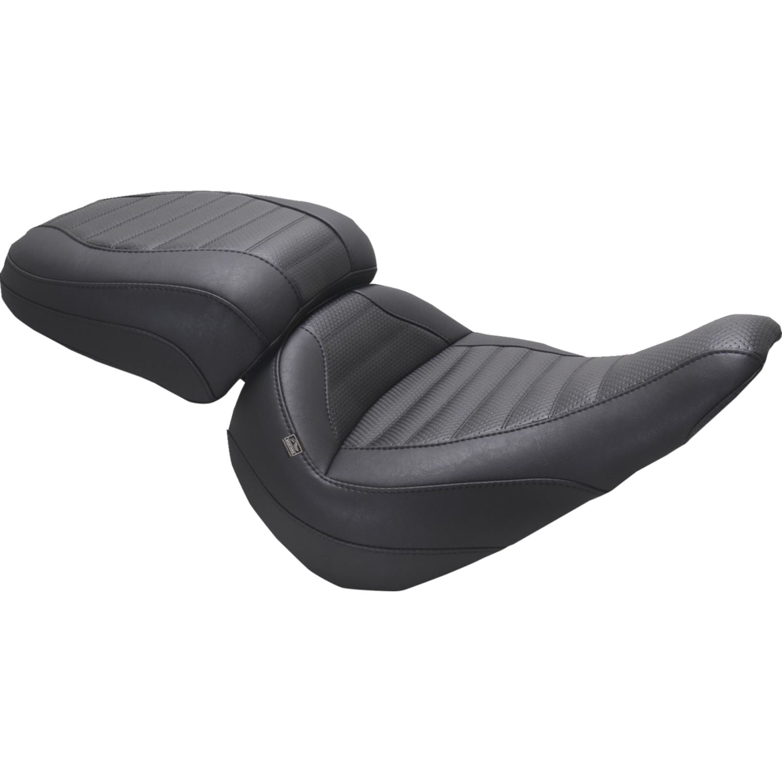 Mustang Motorcycle Products Touring Solo Seat - Tuck-n-Roll for FXBR '23-'25 [MPN: 89022]_1773102