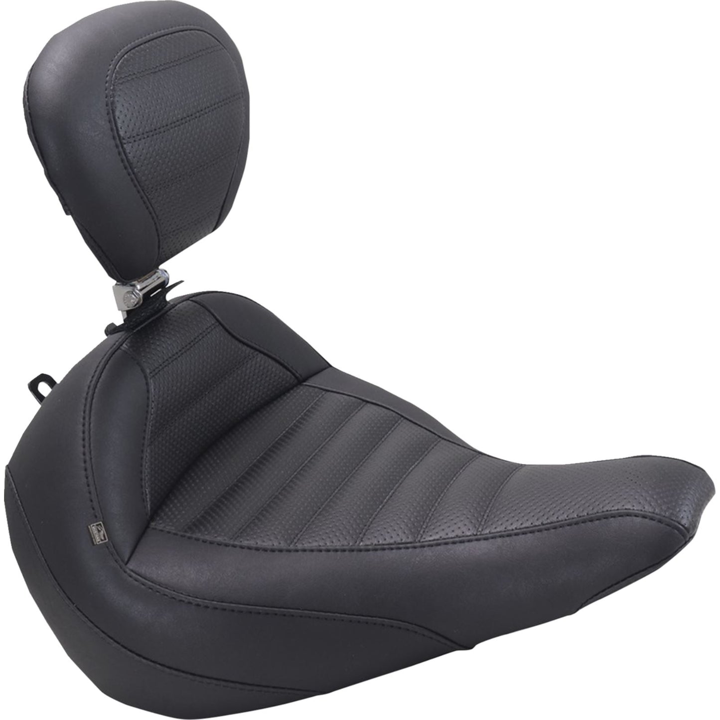 Mustang Motorcycle Products Touring Solo Seat - Tuck-n-Roll for FXBR '23-'25 [MPN: 89022]_1773319