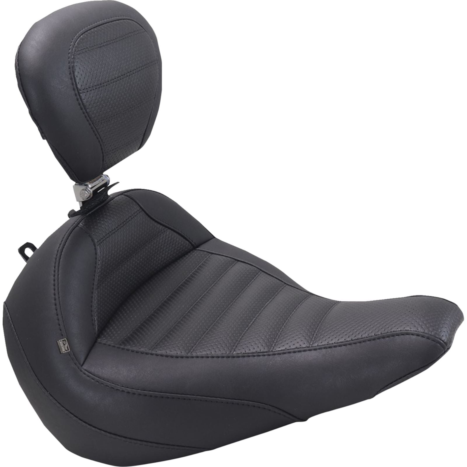 Mustang Motorcycle Products Touring Solo Seat - Tuck-n-Roll for FXBR '23-'25 [MPN: 89022]_1773319