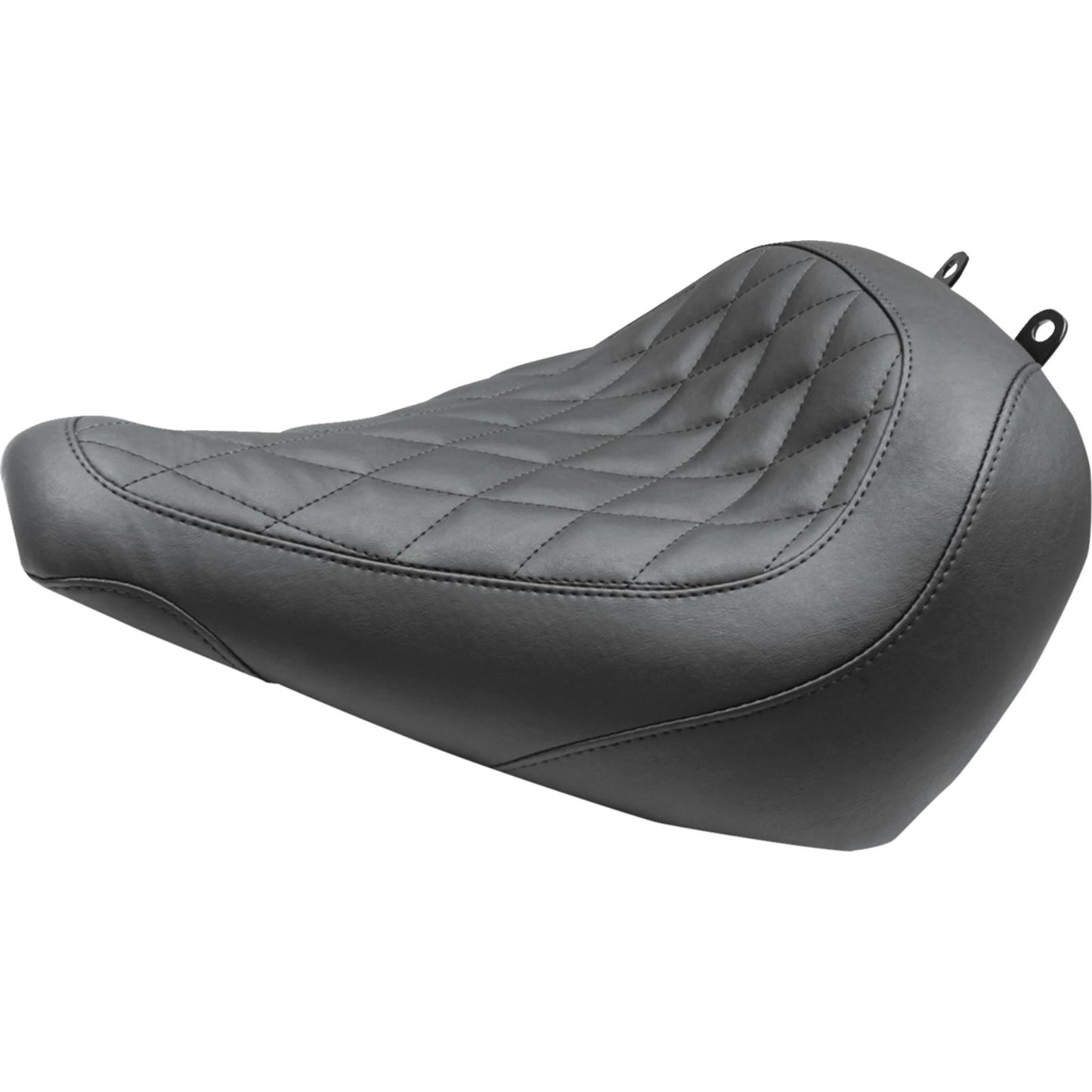 Mustang Motorcycle Products Wide Tripper™ Solo Seat - Diamond - Black Stitch for FXBR '23-'25 [MPN: 85033]_1772765