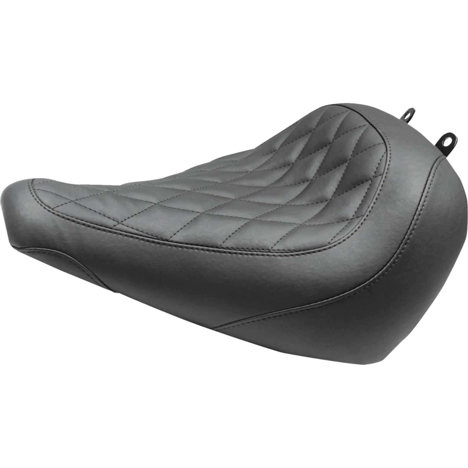 Mustang Motorcycle Products Wide Tripper™ Solo Seat - Diamond - Black Stitch for FXBR '23-'25 [MPN: 85033]_1772765