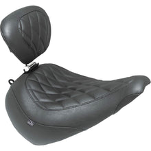 Mustang Motorcycle Products Wide Tripper™ Solo Seat - Diamond - Black Stitch for FXBR '23-'25 [MPN: 89027]_1773110