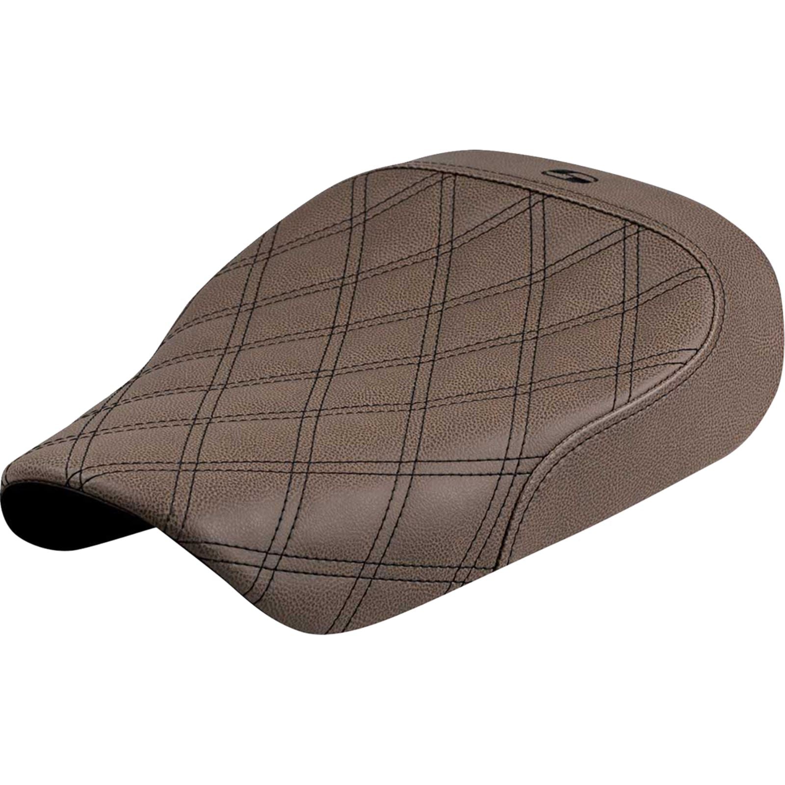Saddlemen Solo Seat - Lattice Stitch - Brown - For Sportster S '21-'25 [MPN: 821-36-002BLS]_1772820