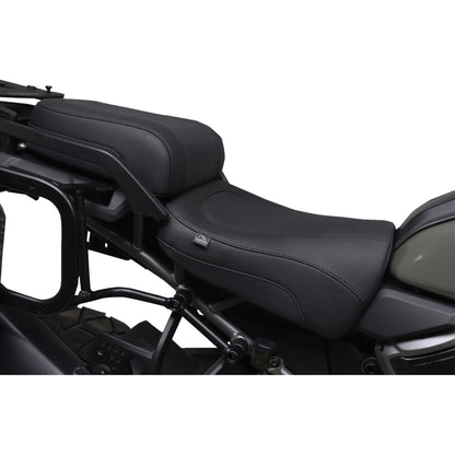 Mustang Motorcycle Products Adventure Touring Seat - Vinyl - Black for Pan America '21-'25 [MPN: 84810]_1774167
