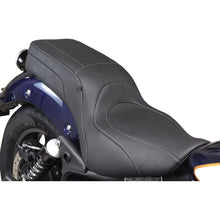 Mustang Motorcycle Products Squareback 2-Up Seat - Black w/ Steel Stitch for Royal Enfield '24 [MPN: 88600ST]_1772801