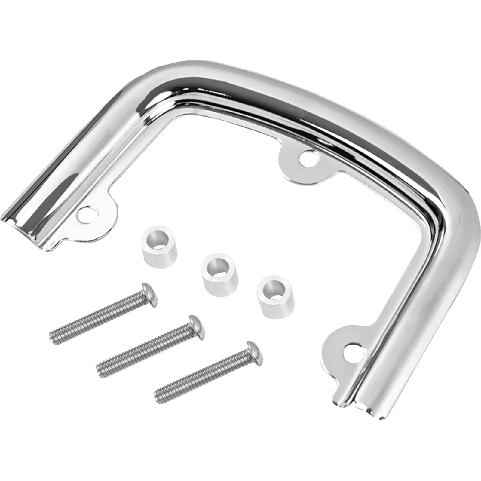Saddlemen Sissy Bar Pad Bracket - Chrome [MPN: 15725C]_1772772