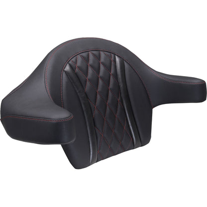 Mustang Motorcycle Products Deluxe Extended Arm Wrap-Around Backrest - Diamond_1772915