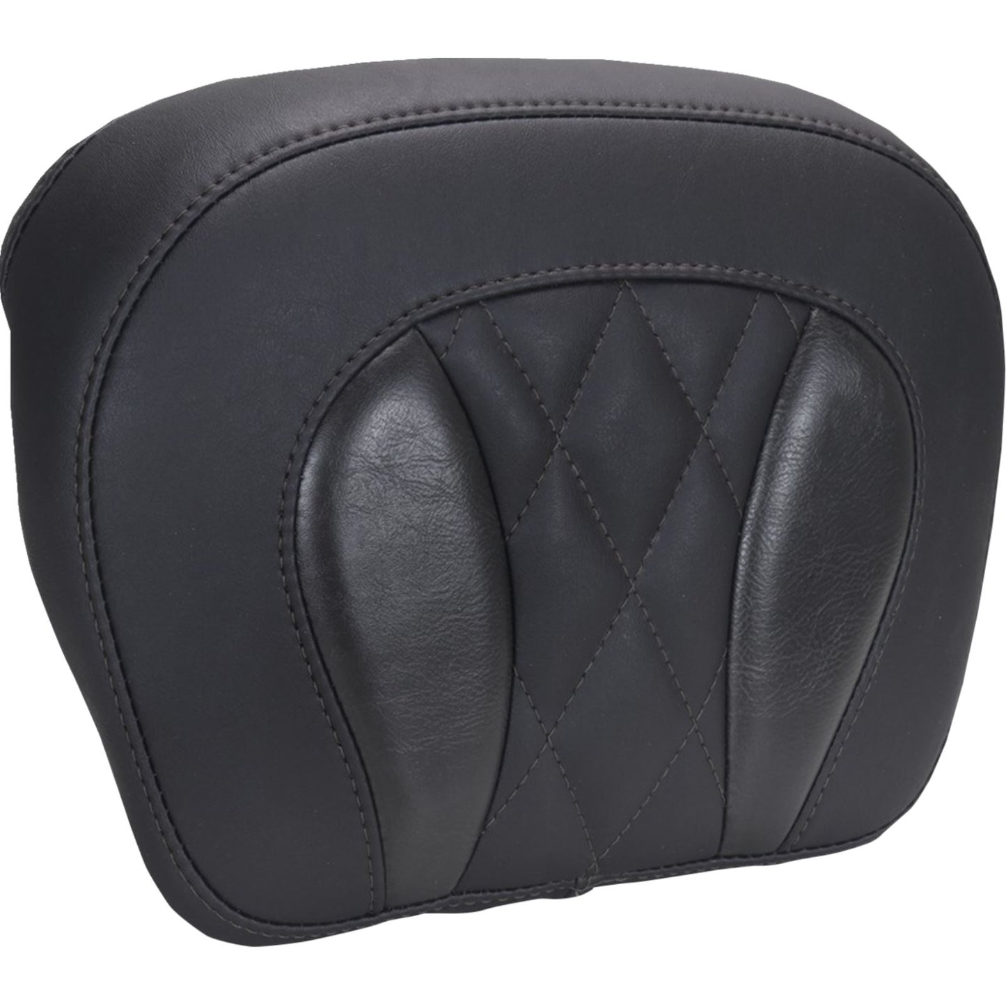 Mustang Motorcycle Products Chopped Tour-Pak® Pad - Black Stitching for FLH/FLT '23-'25 [MPN: 88440]_1774178