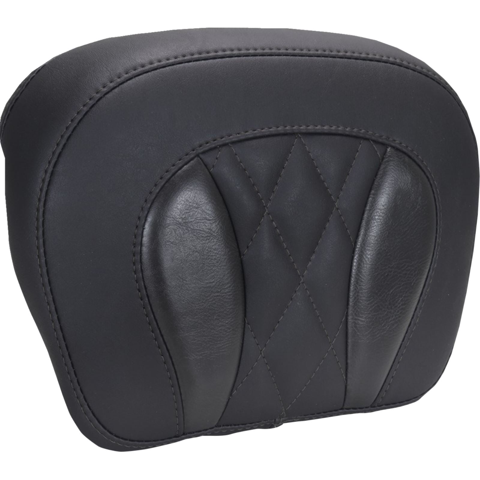 Mustang Motorcycle Products Chopped Tour-Pak® Pad - Black Stitching for FLH/FLT '23-'25 [MPN: 88440]_1774178