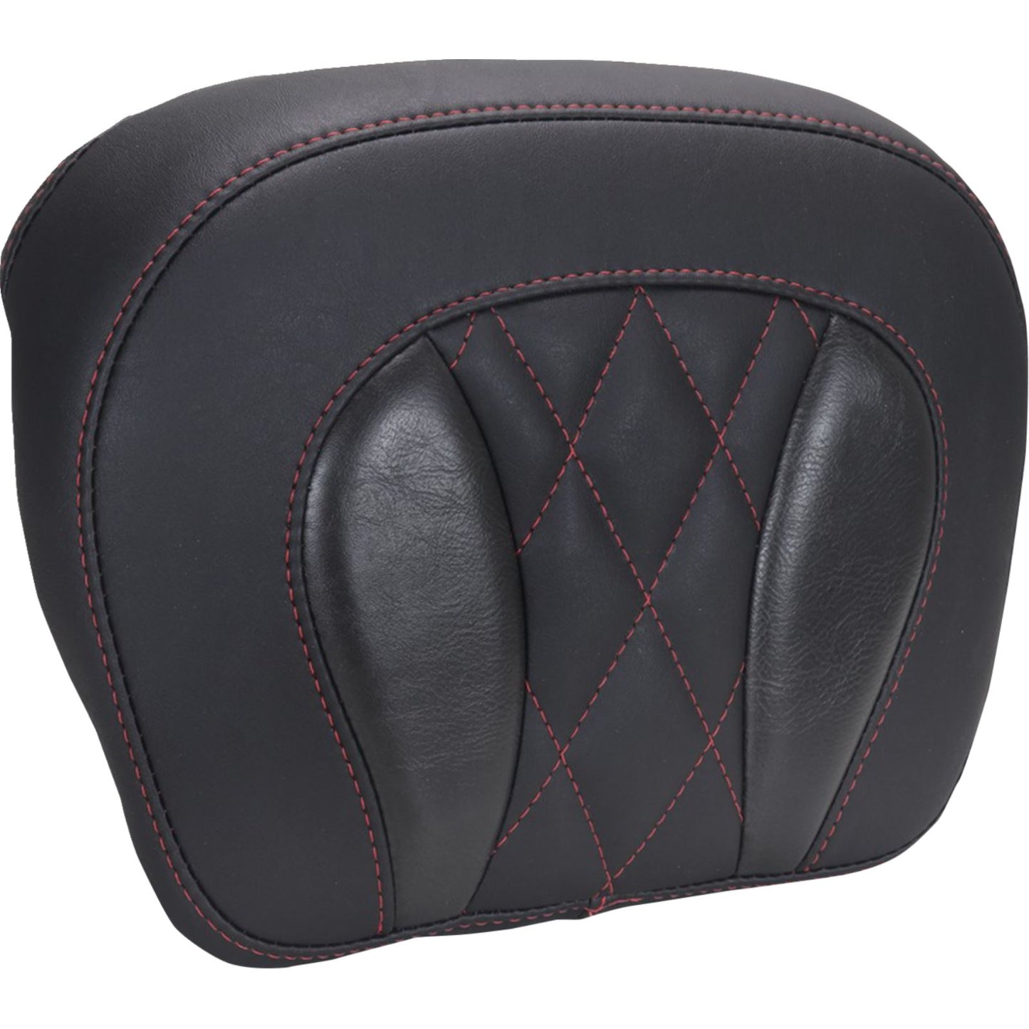 Mustang Motorcycle Products Chopped Tour-Pak® Pad - Dark Cherry Stitching for FLH/FLT '23-'25 [MPN: 88440DC]_1772859